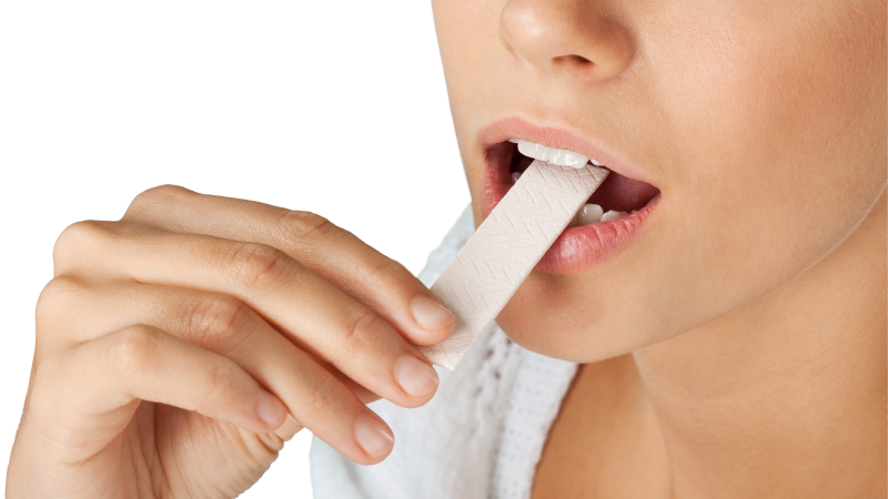 čisti li žvakača guma zube